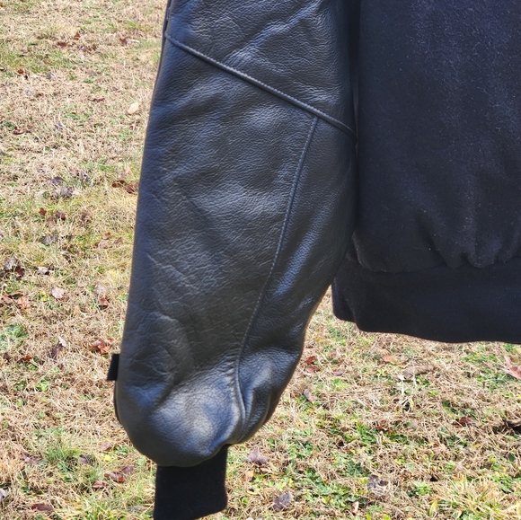 Reed Leather Sportswear Vintage Varsity Jacket XL - Picture 6 of 8